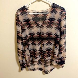 Long sleeve blouse (M)